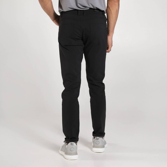 True Links Wear Other - TRUE All Day Pant Slim Tapered Black Mens Size 30x32 NWT Golf Travel Performance